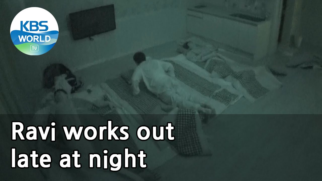Ravi works out late at night (2 Days & 1 Night Season 4) | KBS WORLD TV 210516