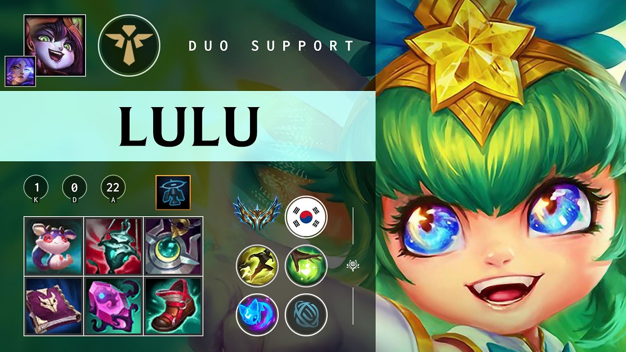 Lulu Support vs Rakan - KR Challenger Patch 26.05