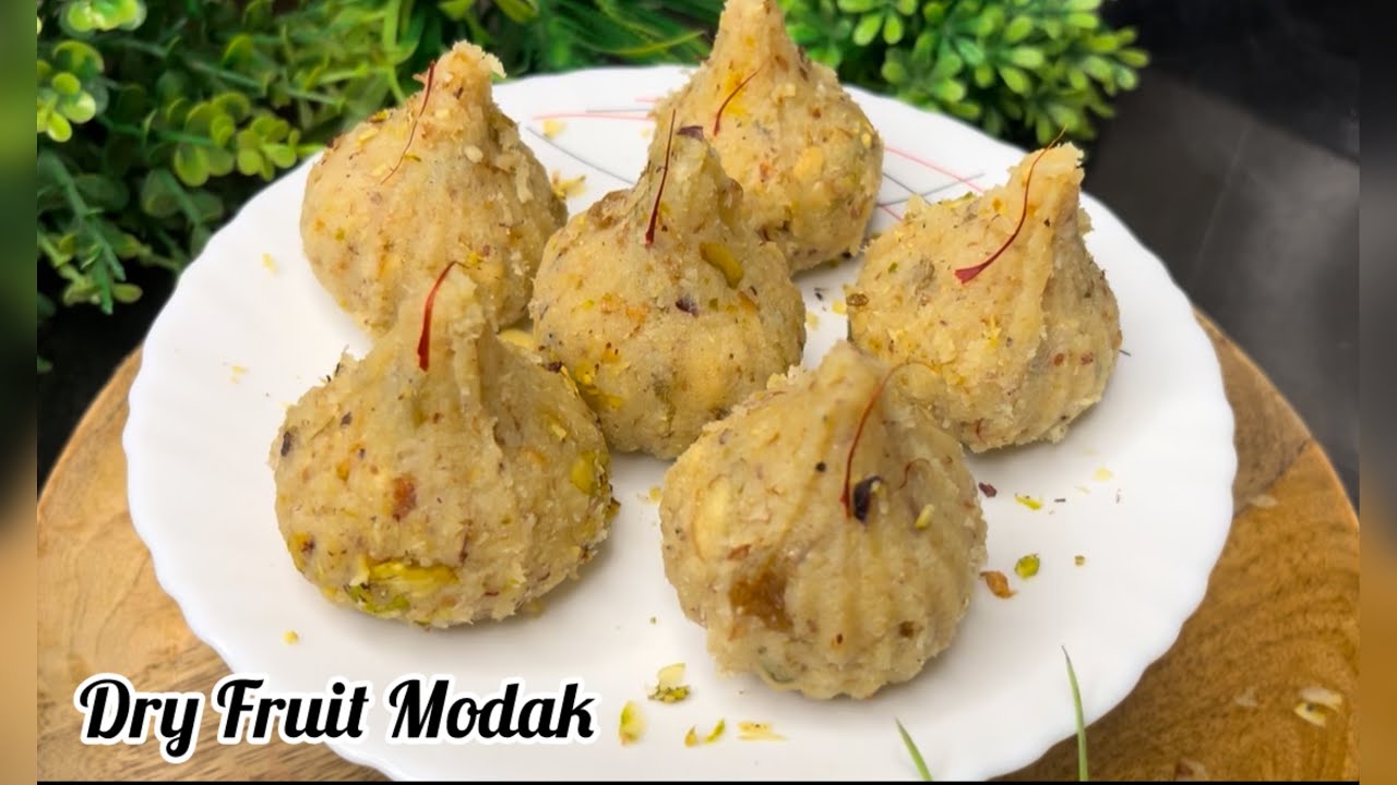 Dry Fruit Modak | Panchmeva Modak| Ganesh Chaturthi Special | Tastyhomekitchen 