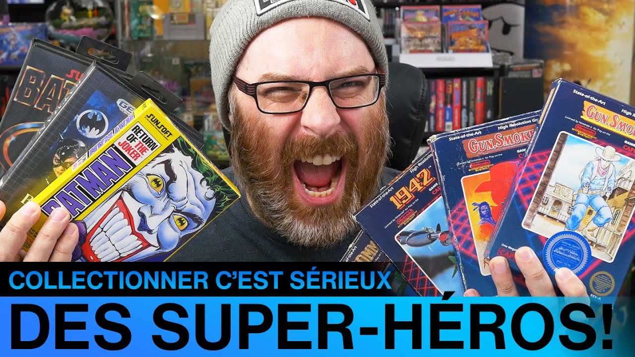 DES JEUX DE SUPER-HÉROS! : COLLECTIONNER C'EST SÉRIEUX #128