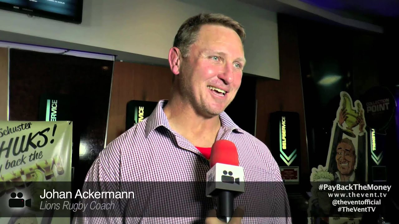 'Shucks Pay Back The Money' Premier - Johan Ackermann
