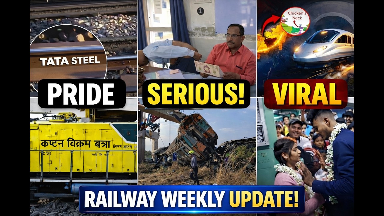 Loco Pilot Leave Issue | Bullet Train Training  Japan | Thailand Train Accident | Railway  Update