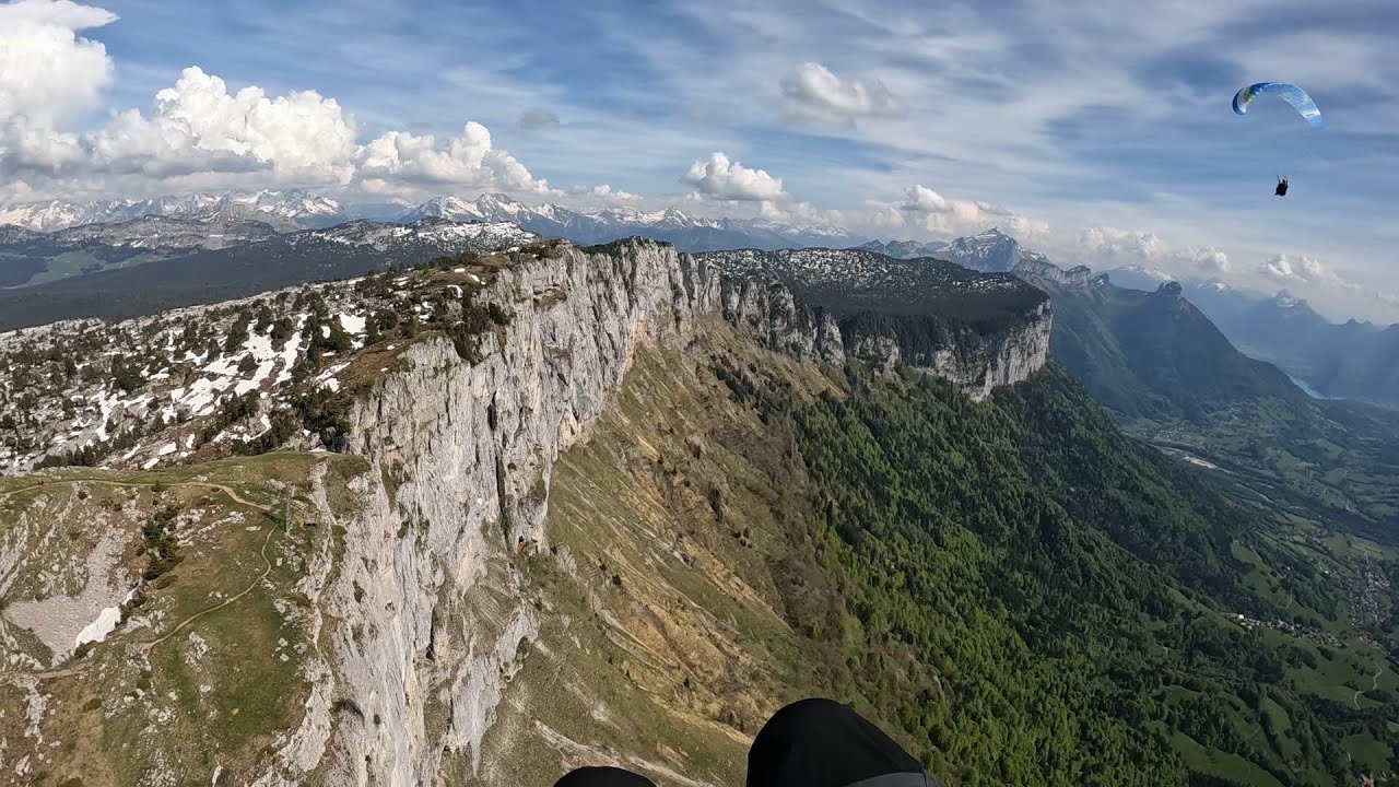 On se fait secouer au Parmelan ! Parapente Phi Beat - 14/05/22