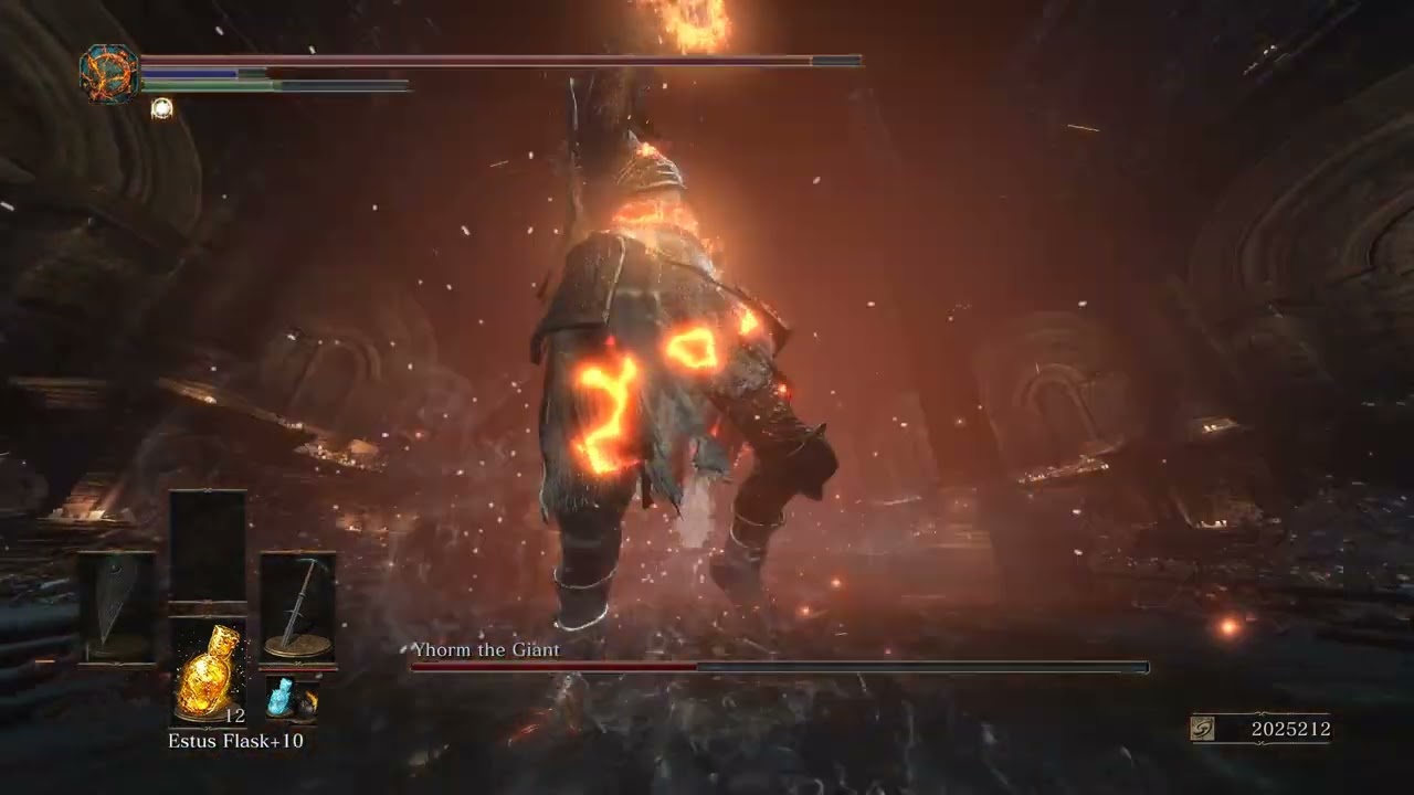 Dark Souls 3 in First Person - Yhorm [NG++]