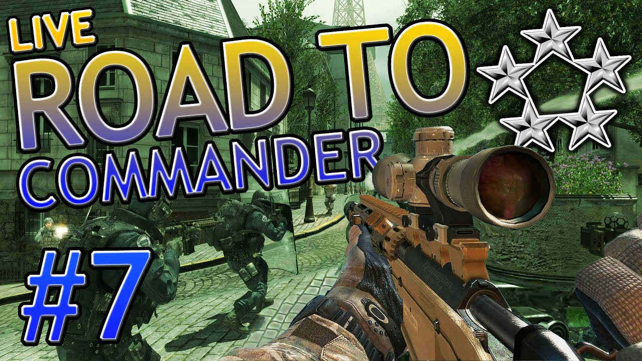 MW3 Live Road To Commander w/ Trout #7