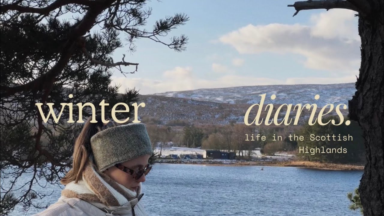 life in the scottish highlands | a slow, healing winter week