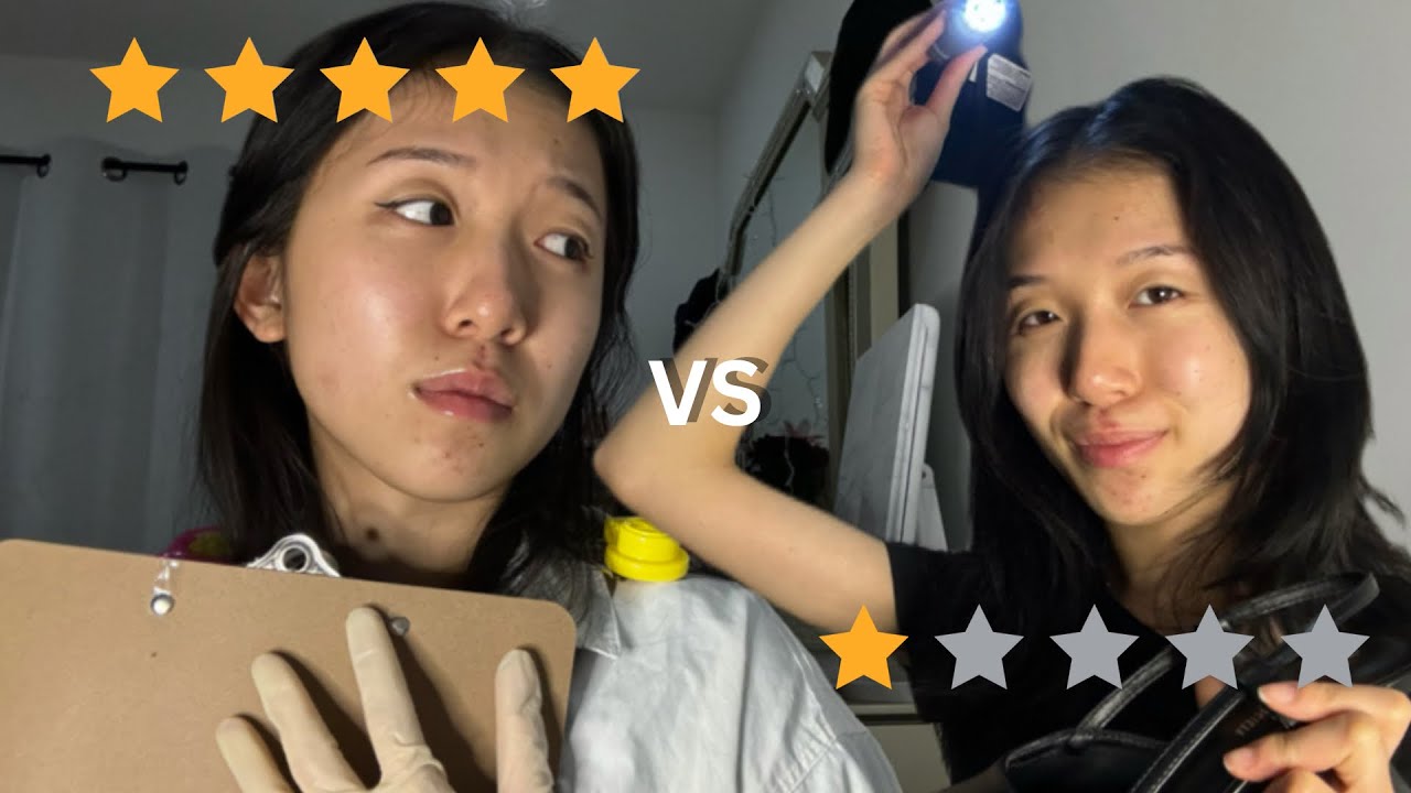 ASMR 1-star vs 5-star cranial nerve exam 👩🏻‍⚕️(WISIO request FOR RYAN)