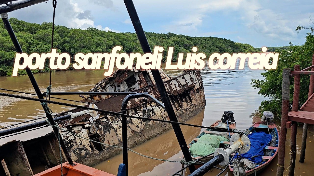 porto de pesca sanfoneli Luis correia ,piaui