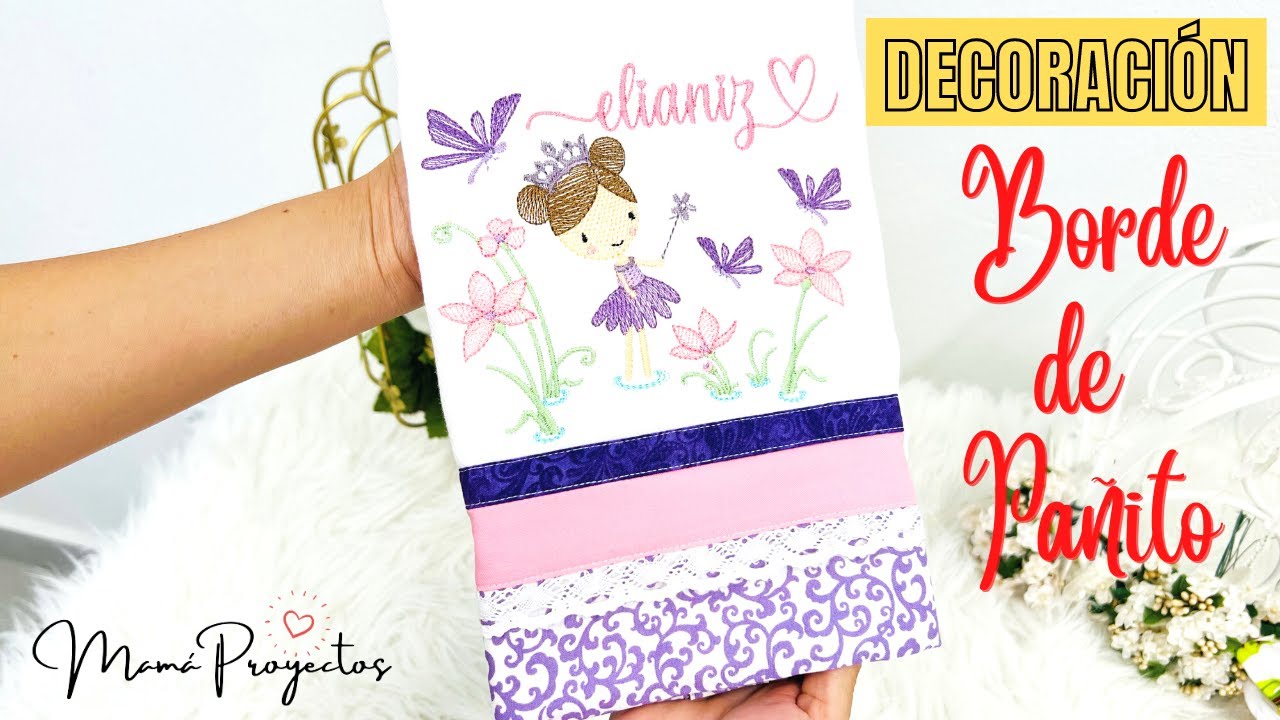 Decoración de PAÑITO / BORDE DECORATIVO