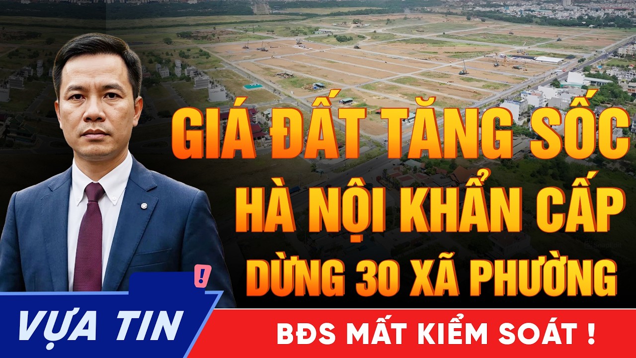 Đất Quốc Oai 155 Triệu/m²: Hà Nội Dừng Khẩn cấp 30 Xã Để Hạ Cơn Sốt