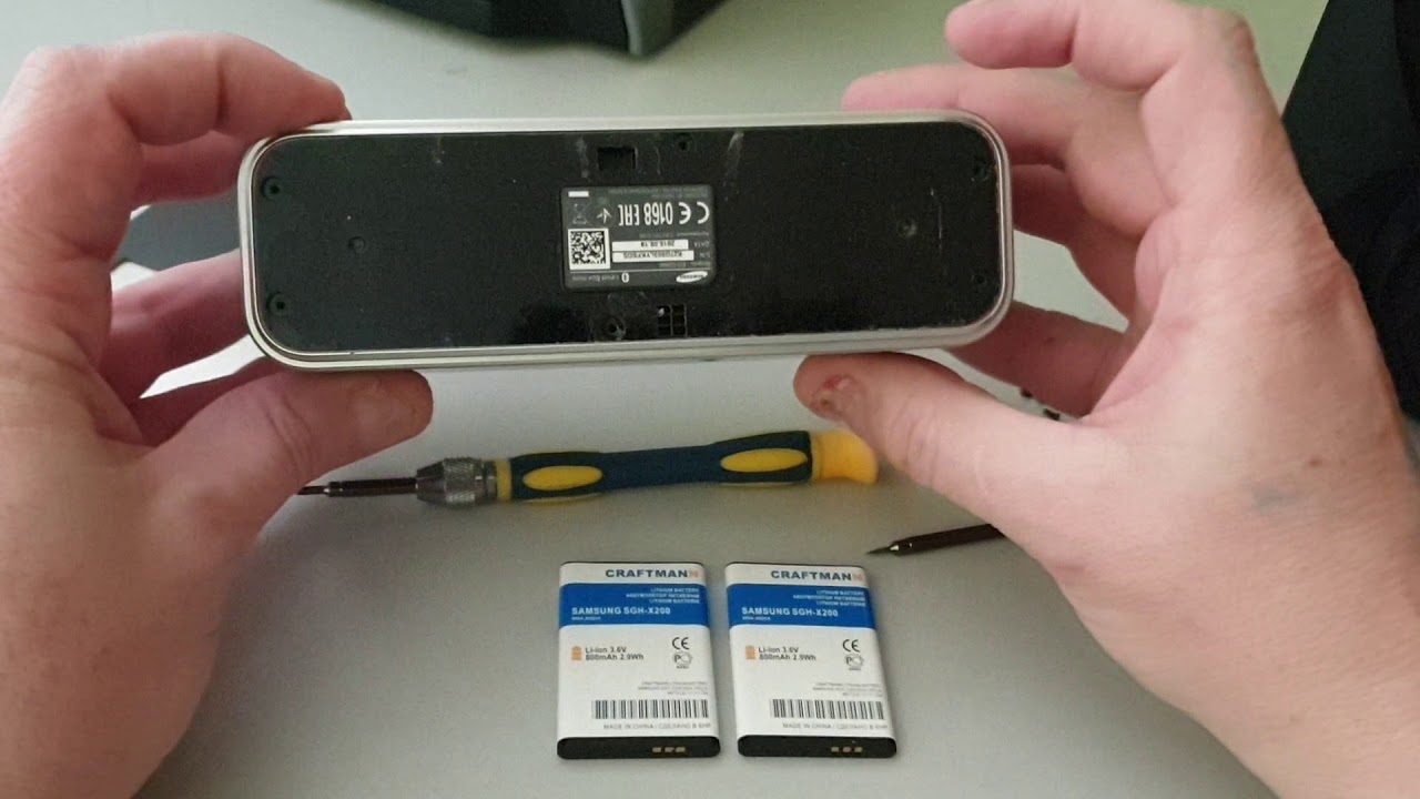 Samsung Level Box Mini(замена элементов питания)