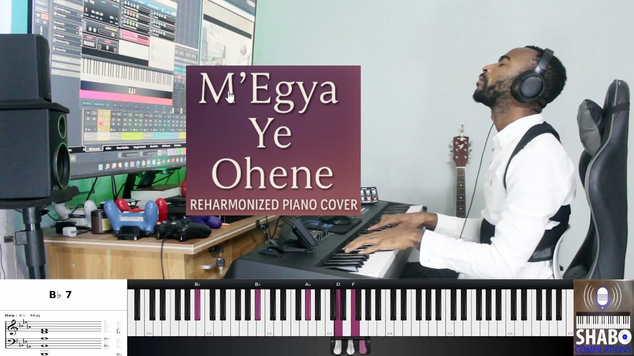 M&rsquo;Egya Ye Ohene (My Father Is King) &ndash; Reharmonized Piano Cover | Ghanaian Gospel Music