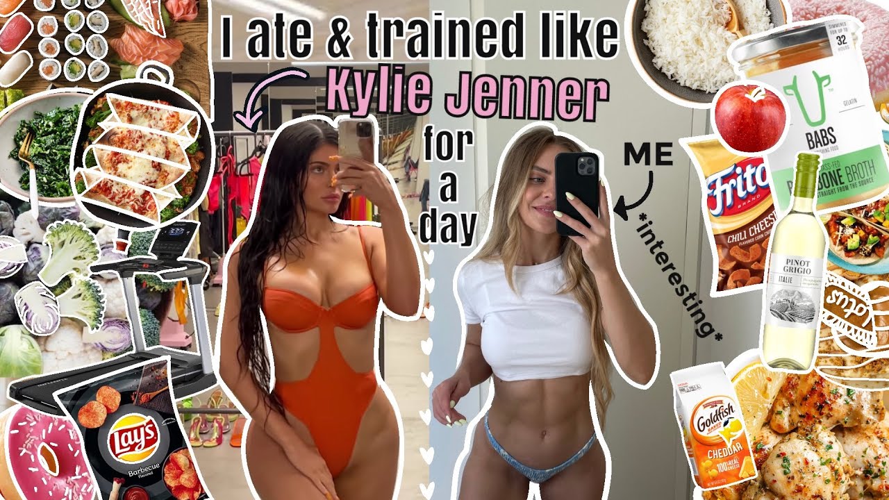 I Ate & Trained like Kylie Jenner for a Day.. loved it