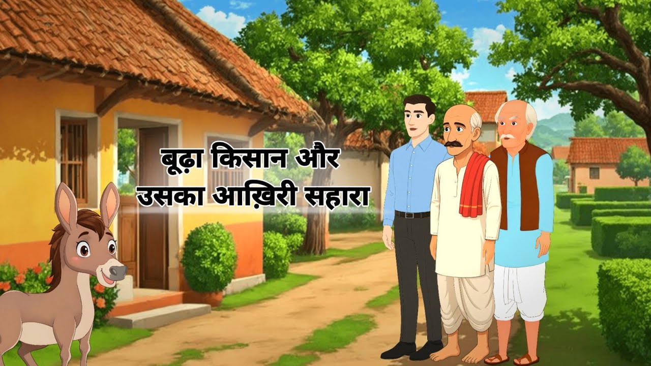 बूढ़ा किसान और उसका आख़िरी सहारा || kishan ki kahani || story of farmer.