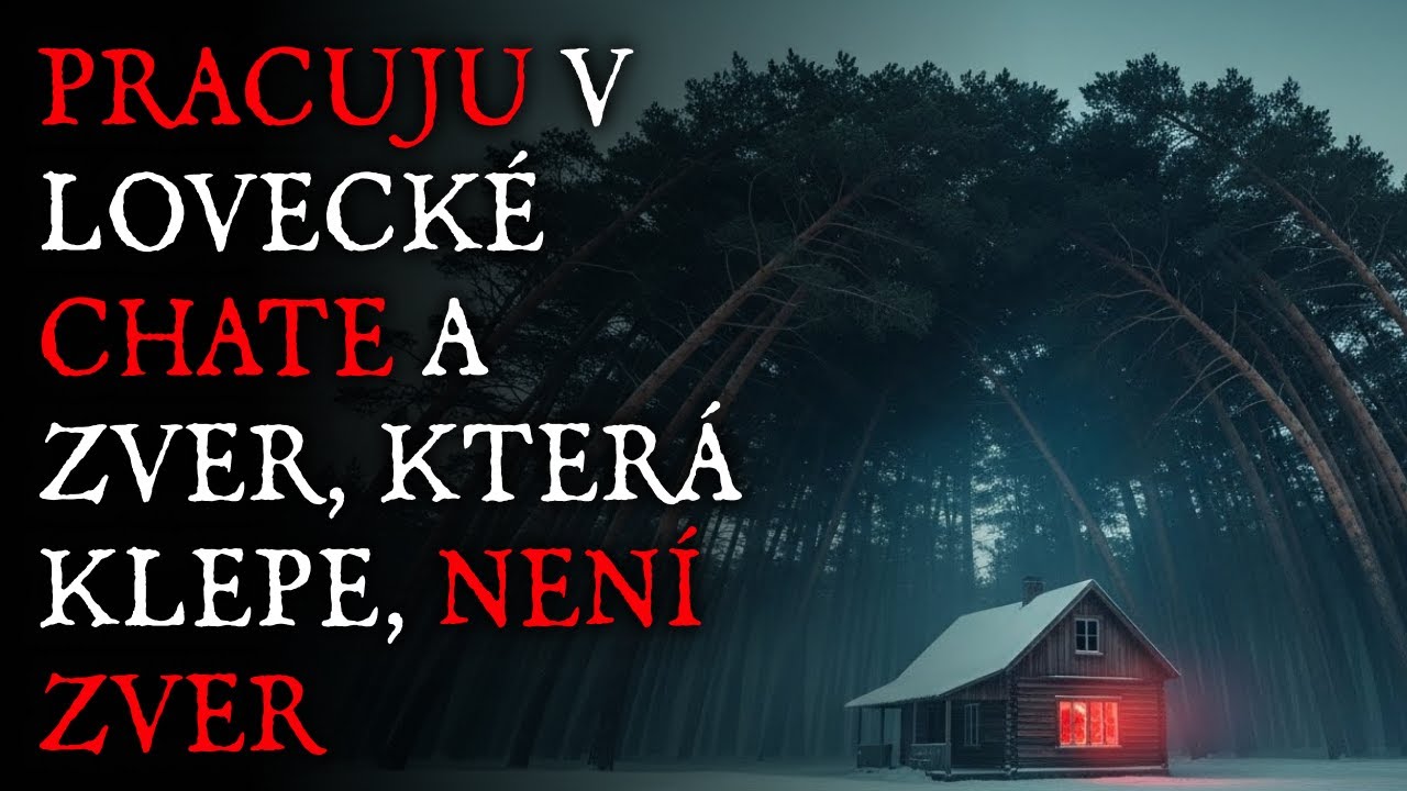 Pracuju v lovecké chatě a zvěř, která klepe, není zvěř - Creepypasta CZ