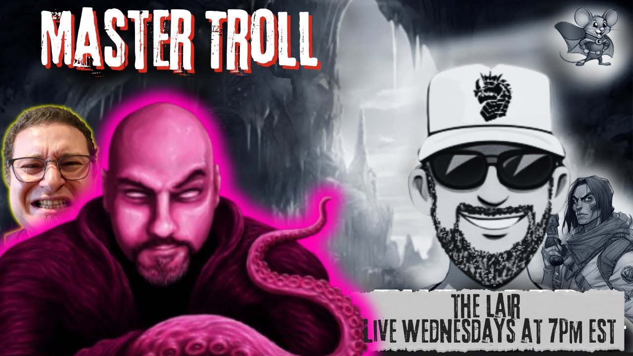 Venger Trolls Gamehole Con! Oui Oui...Paizo Liveplay! Much More! with Rogan & Crazymouse!