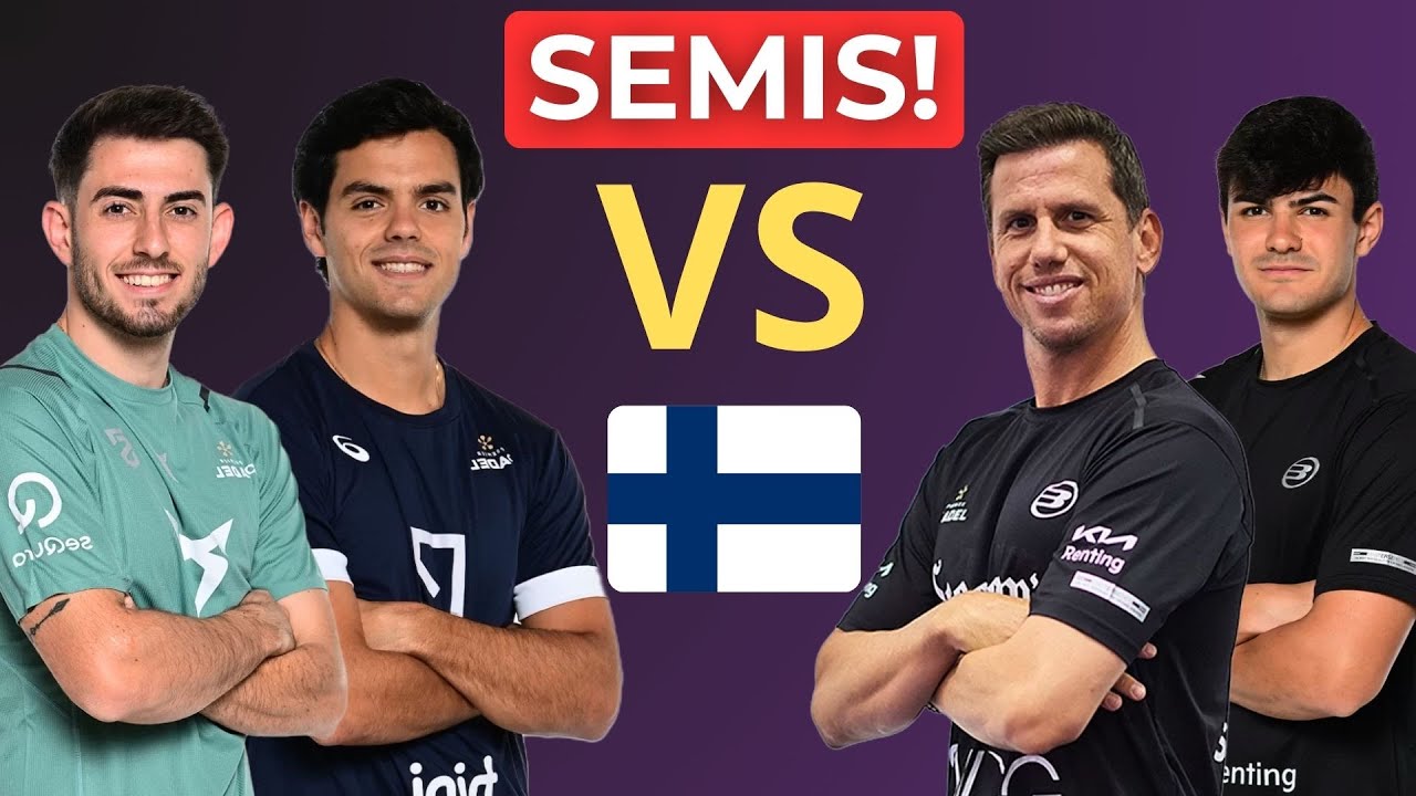Finlandia Premier Padel P2 Semifinales | Paquito Navarro-Cardona VS Nieto-Sanz