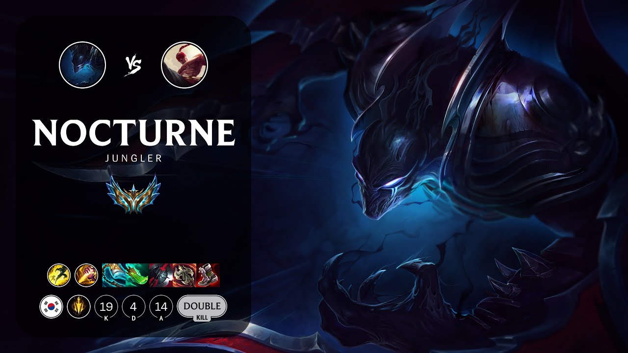 Nocturne Jungle vs Lee Sin - KR Challenger Patch 13.24