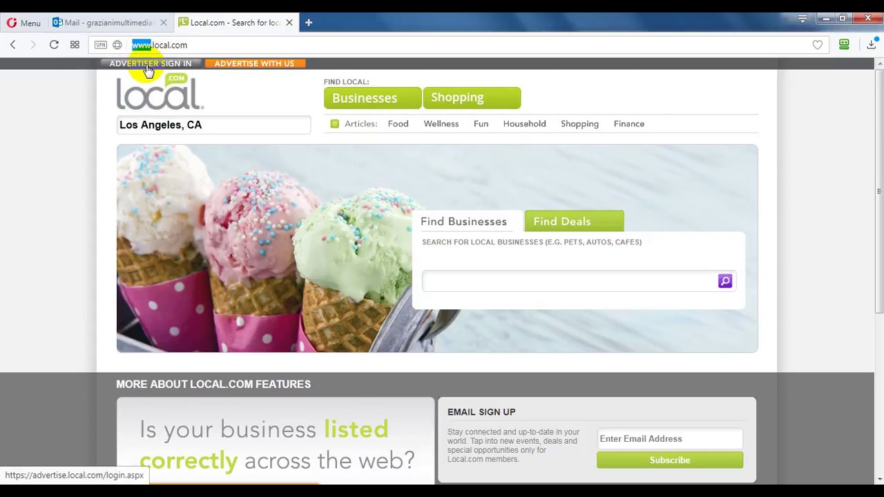 Tutorial: How to submit business on  local.com (Bengali)