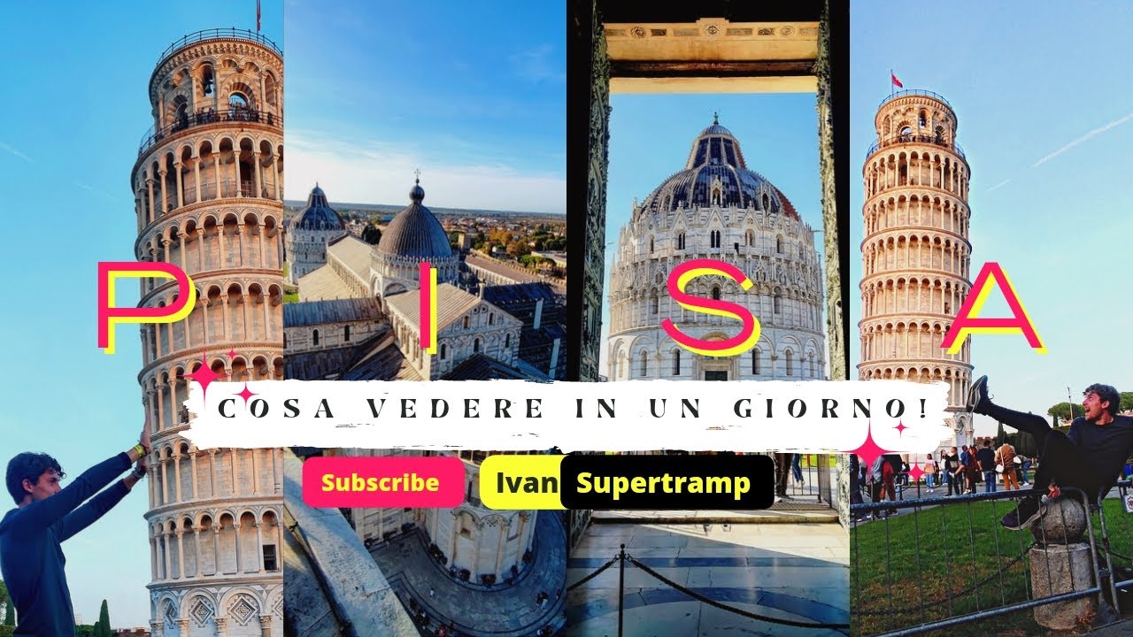 Cosa vedere in 1 giorno nella fantastica citt&agrave; di Pisa!