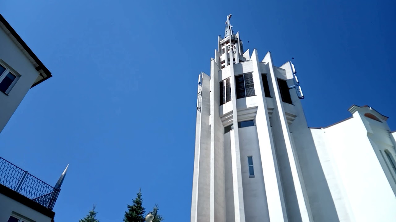 ( Podlaskie Dzwony) Mały dzwon na Anioł Pański 12:00- Sanktuarium Miłosierdzia Bożego w Białymstoku.