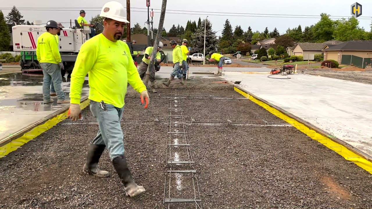 Concrete Industry - COSTCO Project in Salem, OR by H CONSTRUCTION, LLC
