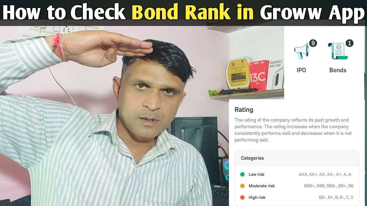 How to Check Bond Rank in Groww App I How to Check Bond Ratings in Groww Before Investing Money