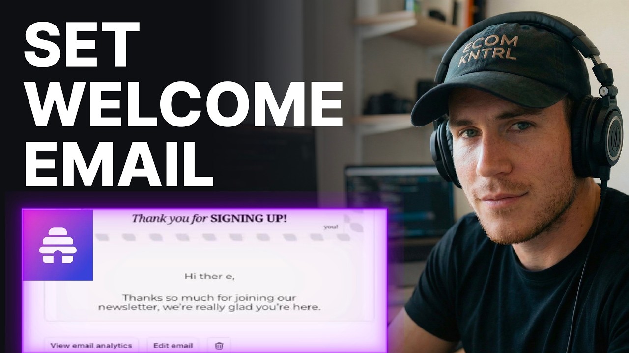 How To Set Up Welcome Email With Beehiiv Automation (2026) | Email Workflow Setup