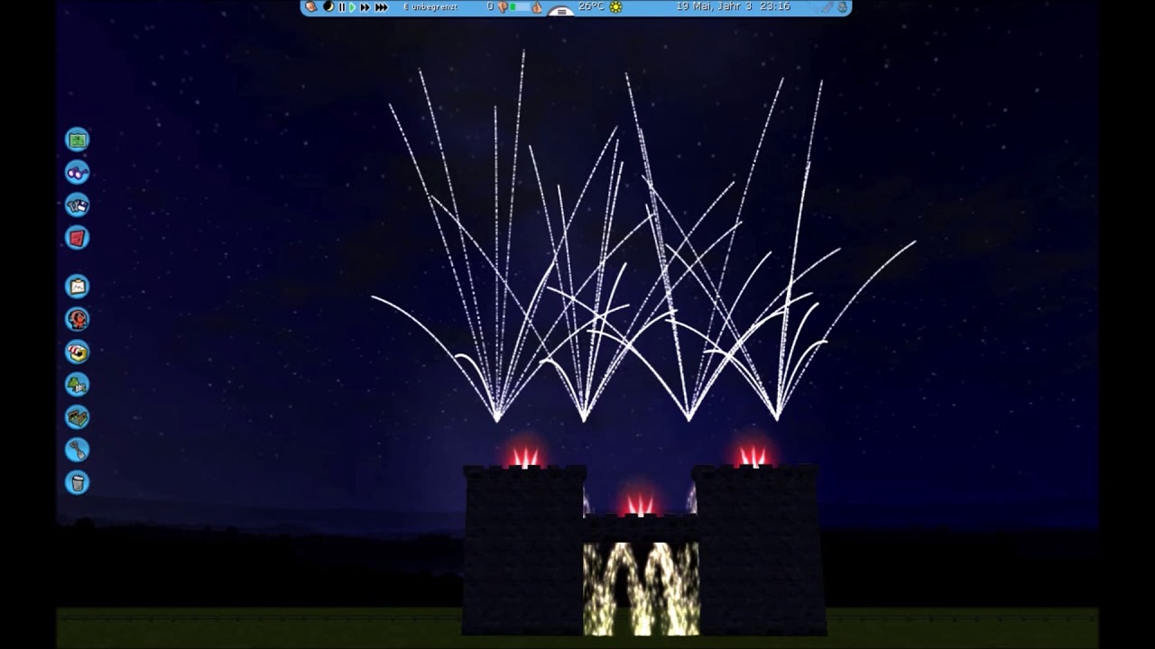 Epic RCT3 firework + new channel