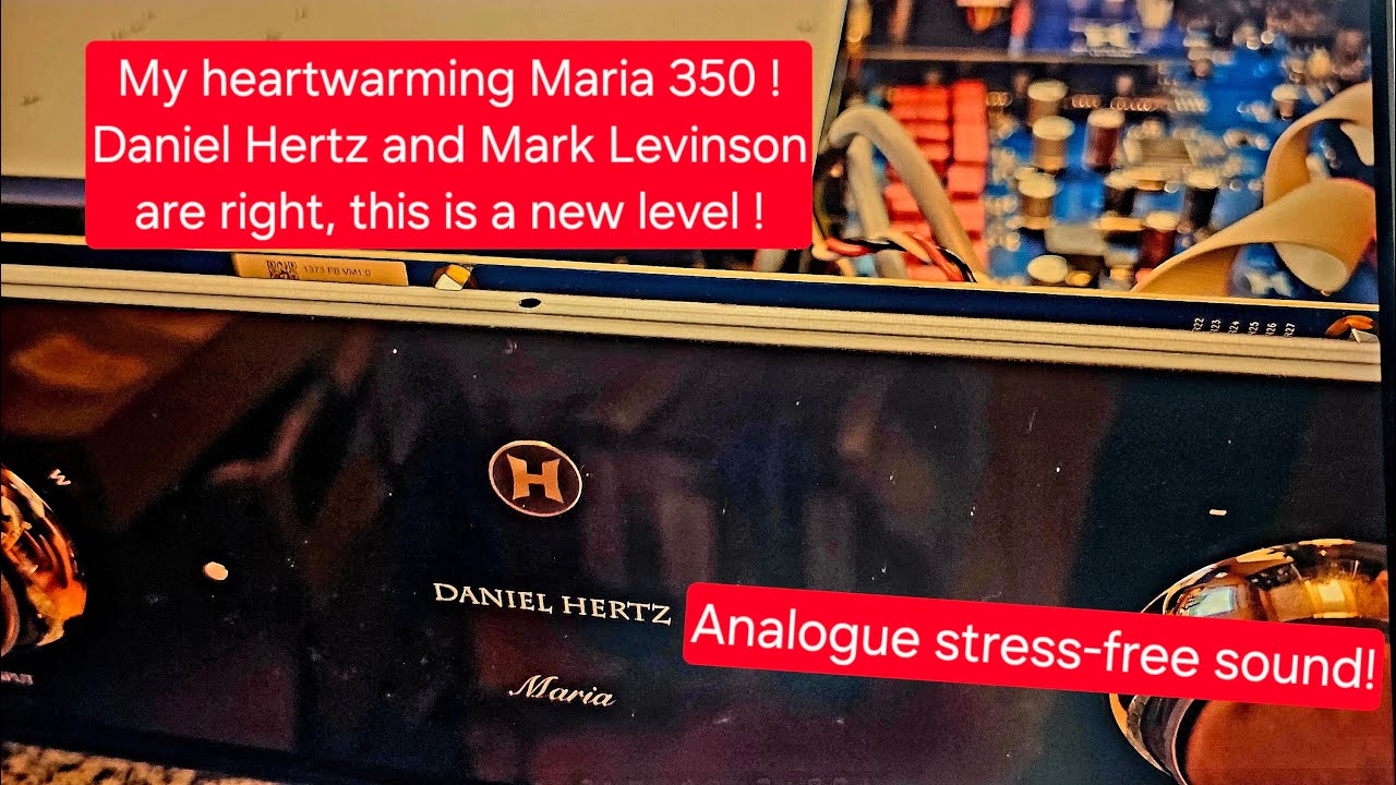 A new dimension - Levinsion! This amp is created by Mark Levinson/Daniel Hertz- stressfree music!