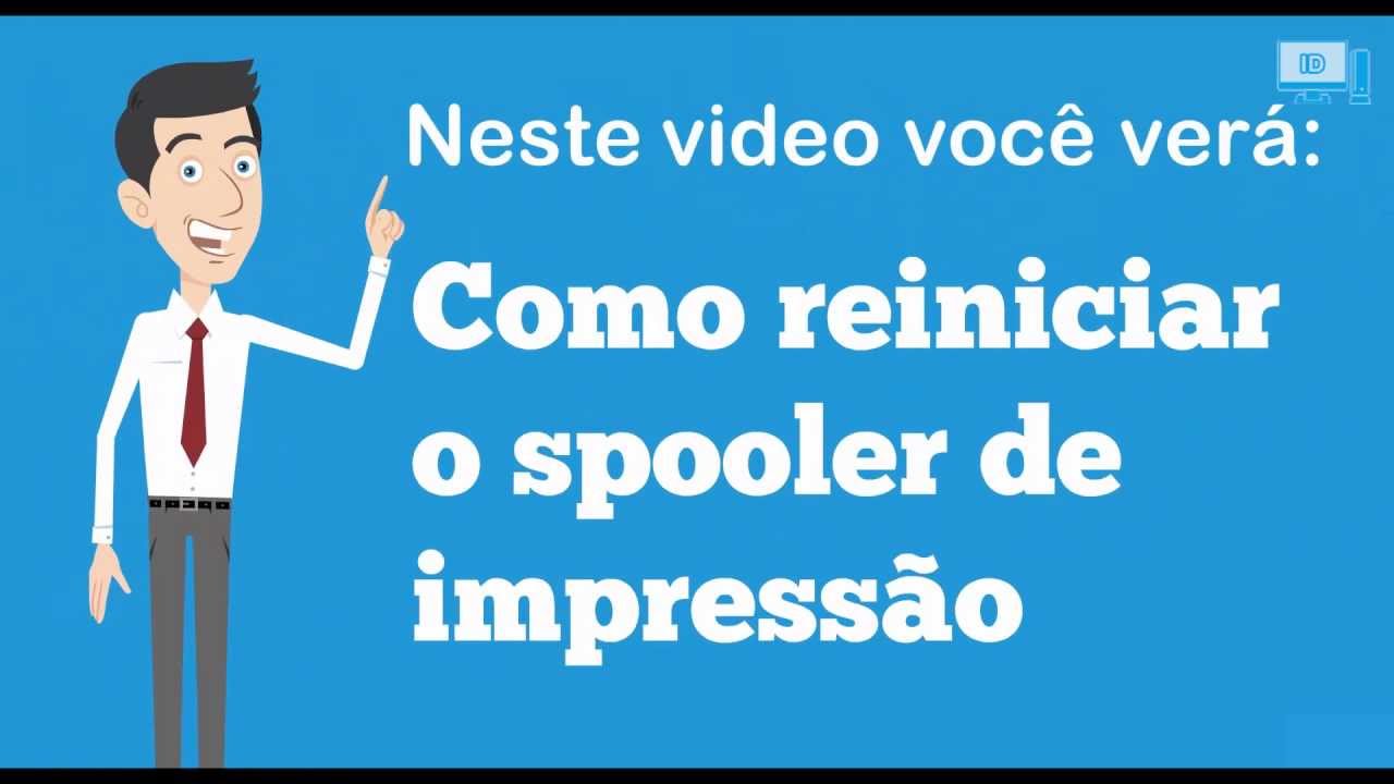 Como reiniciar o spooler de impress&atilde;o