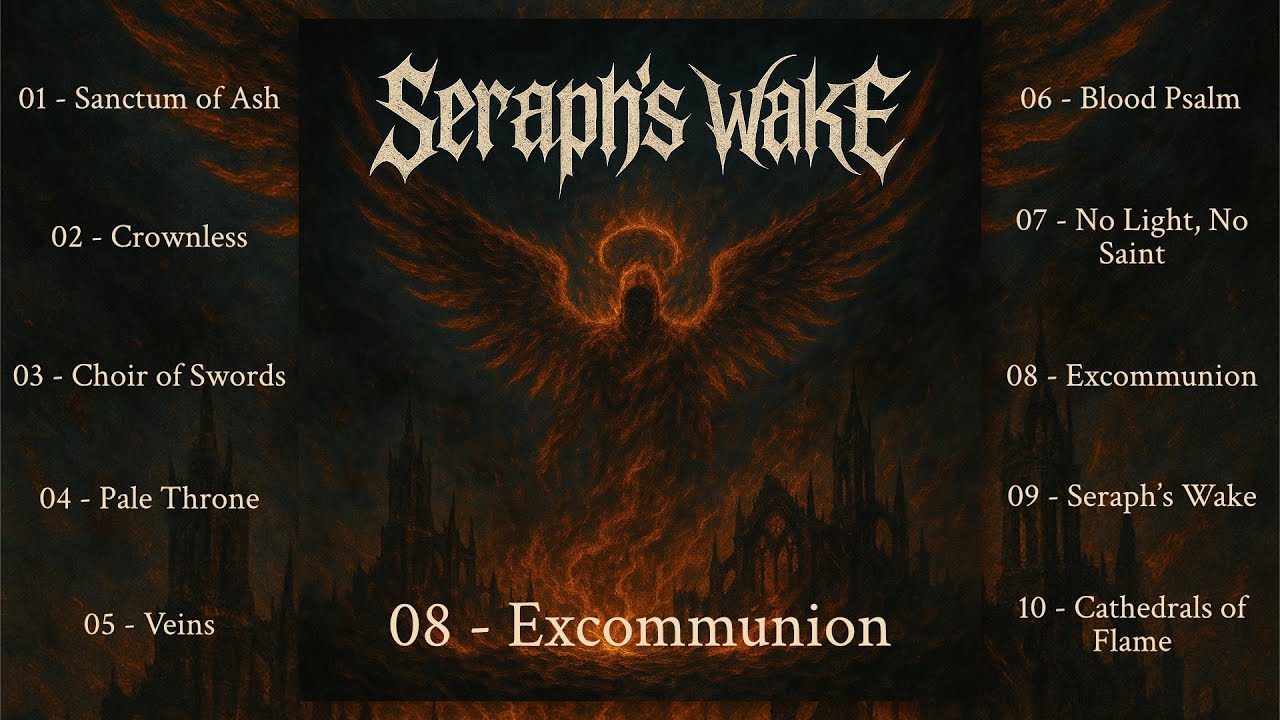 Seraph&rsquo;s Wake &ndash; Excommunion | Cinematic Metalcore (AI Music)
