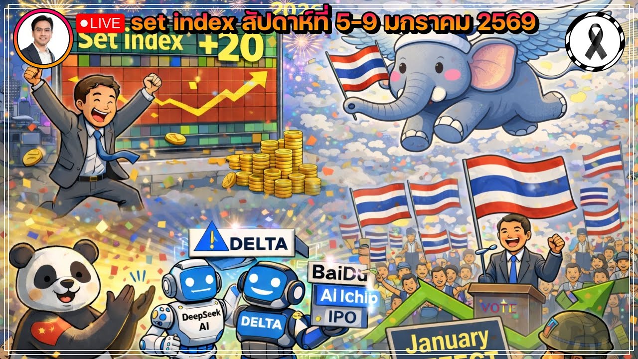 set index สัปดาห์ที่ 5-9 มค. 69: เตือนแล้วไง +20จุด ทันกันไหม?