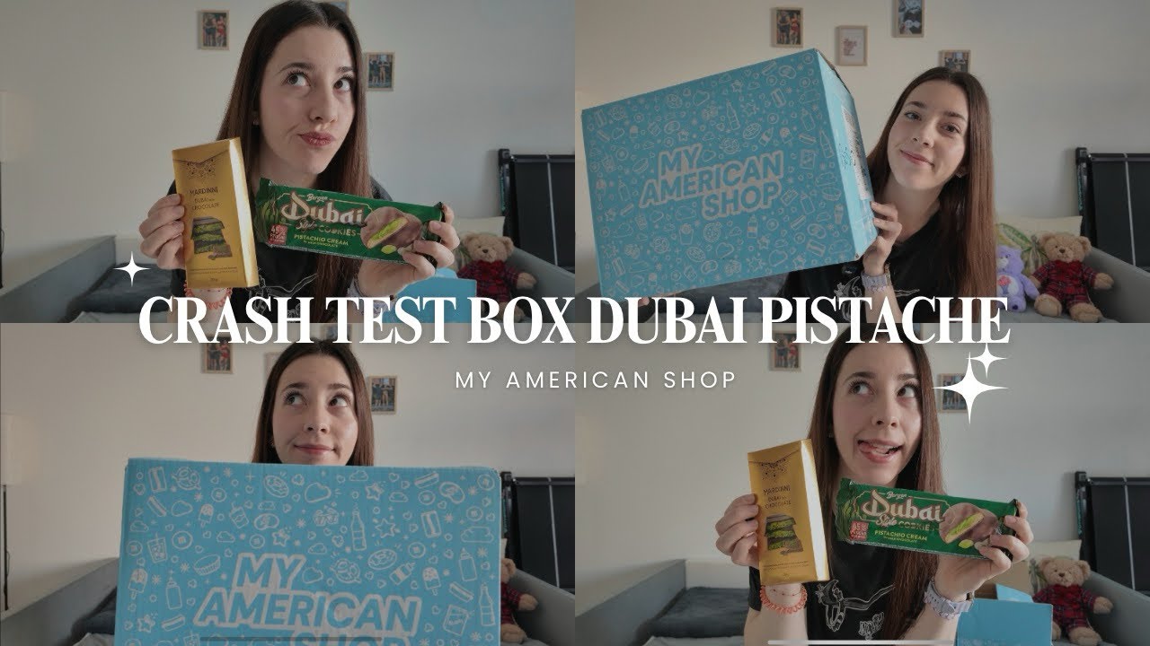 CRASH TEST BOX DUBAI PISTACHE 🍫