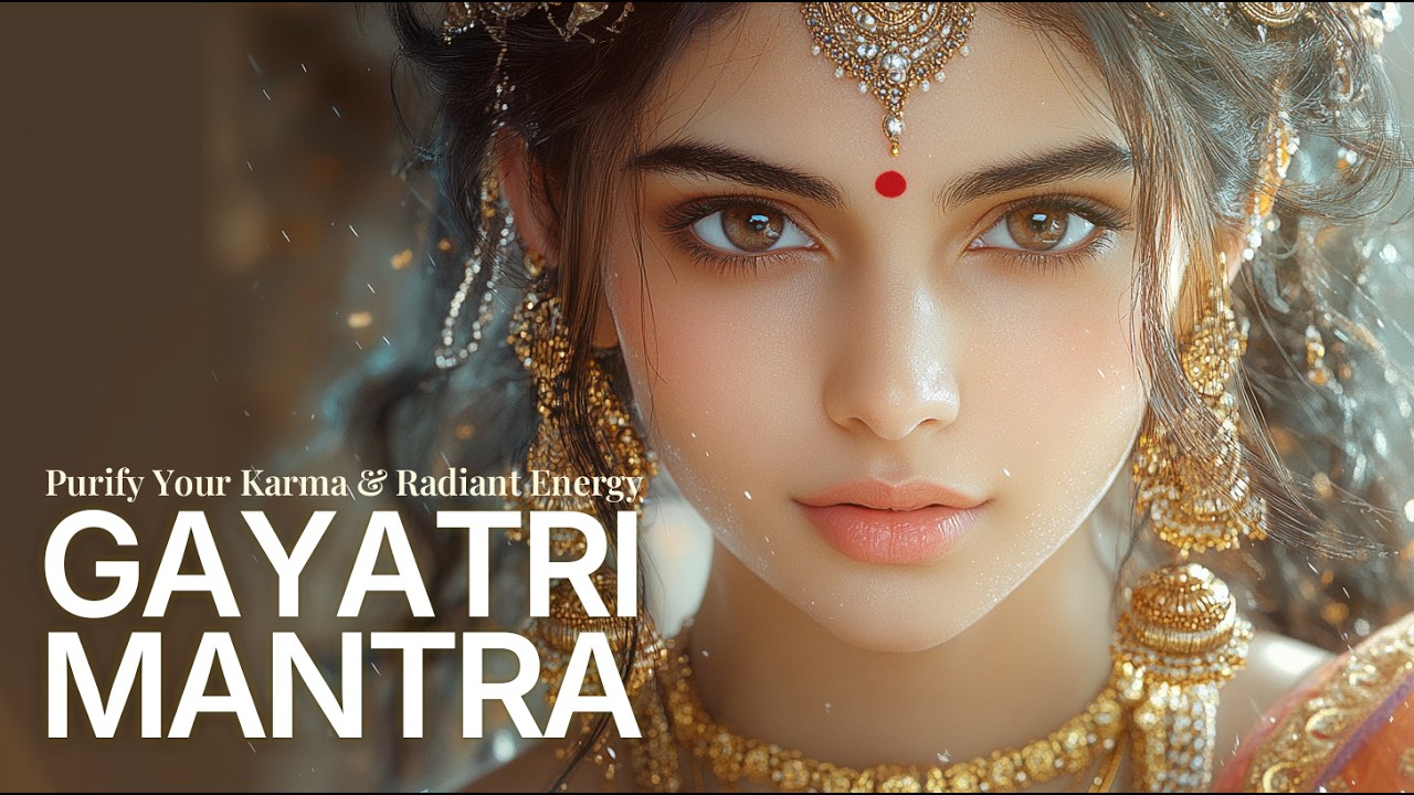 ☀️𝟏𝟎𝟖 𝐓𝐈𝐌𝐄𝐒  A Mind That Never Gets to Rest — Gayatri Mantra to Melt Away Stress & Calm a Heart