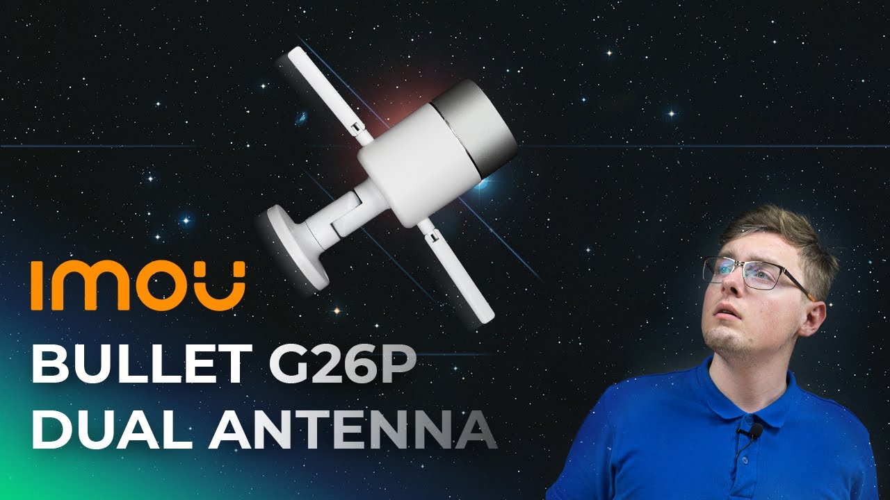 IMOU Bullet / Dahua IPC-G26P 1080p Wifi Outdoor Camera Review + Video Quality Test