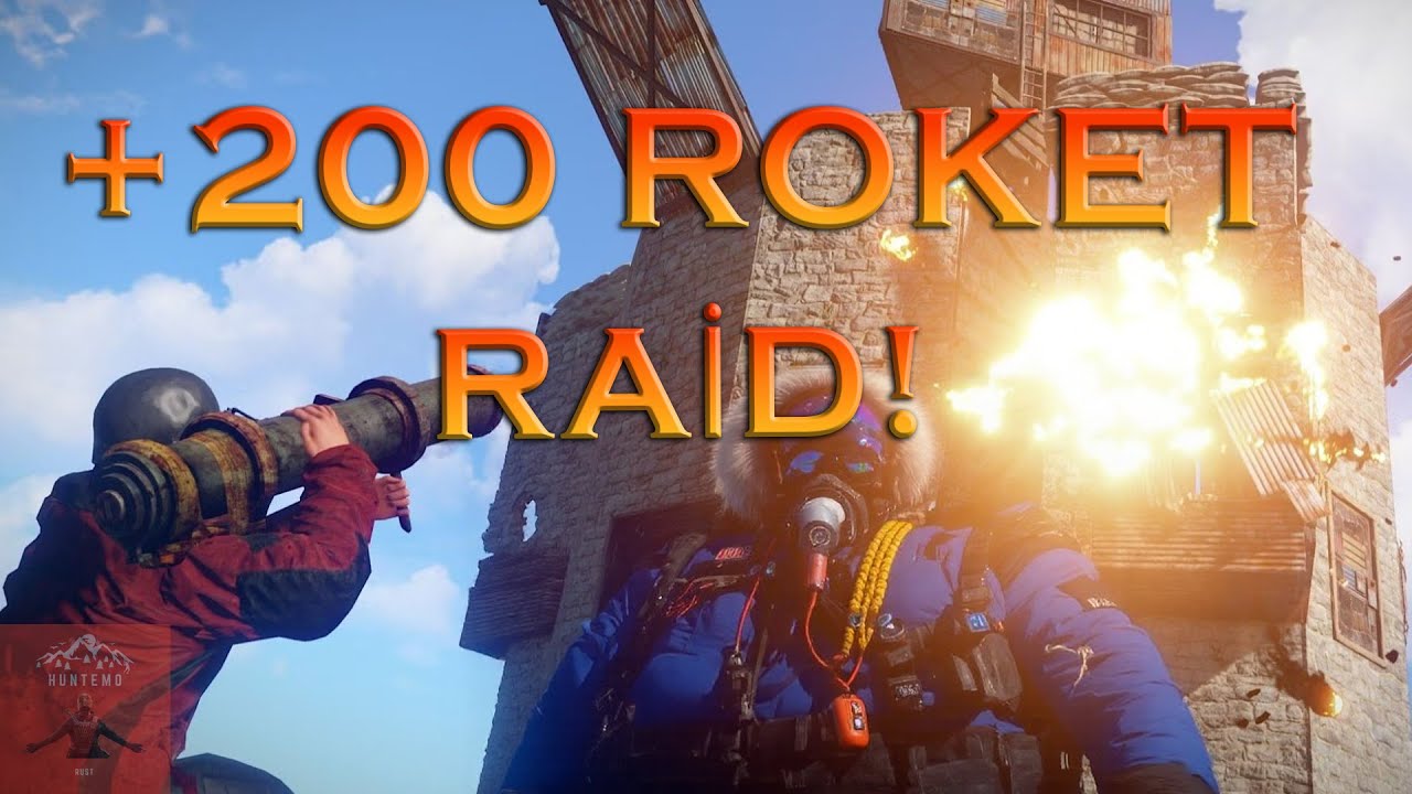 200 ROKET HARCAYARAK RAID ATTIK -RUST