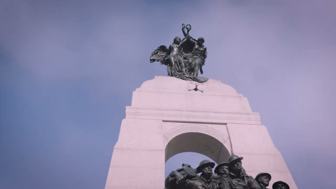 National War Memoria Ottawa – Skydio X10 3D Scan