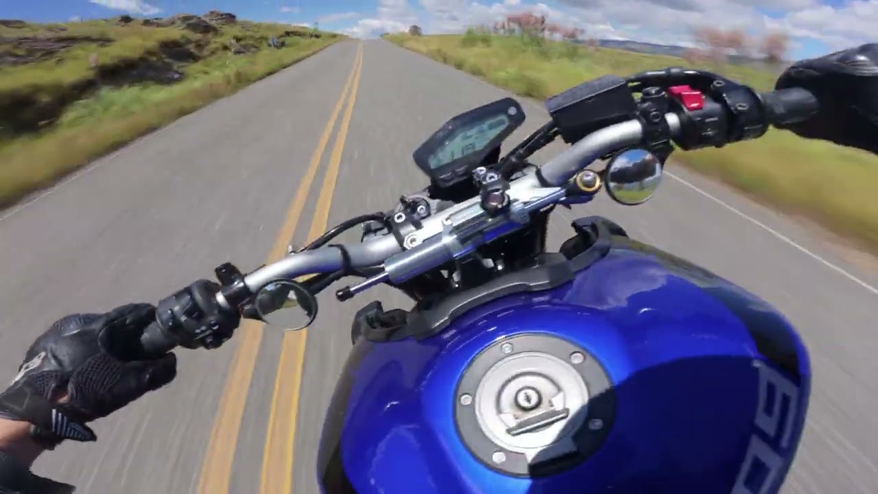 COPINA SIN TRAFICO / YAMAHA MT-09 / 4K60