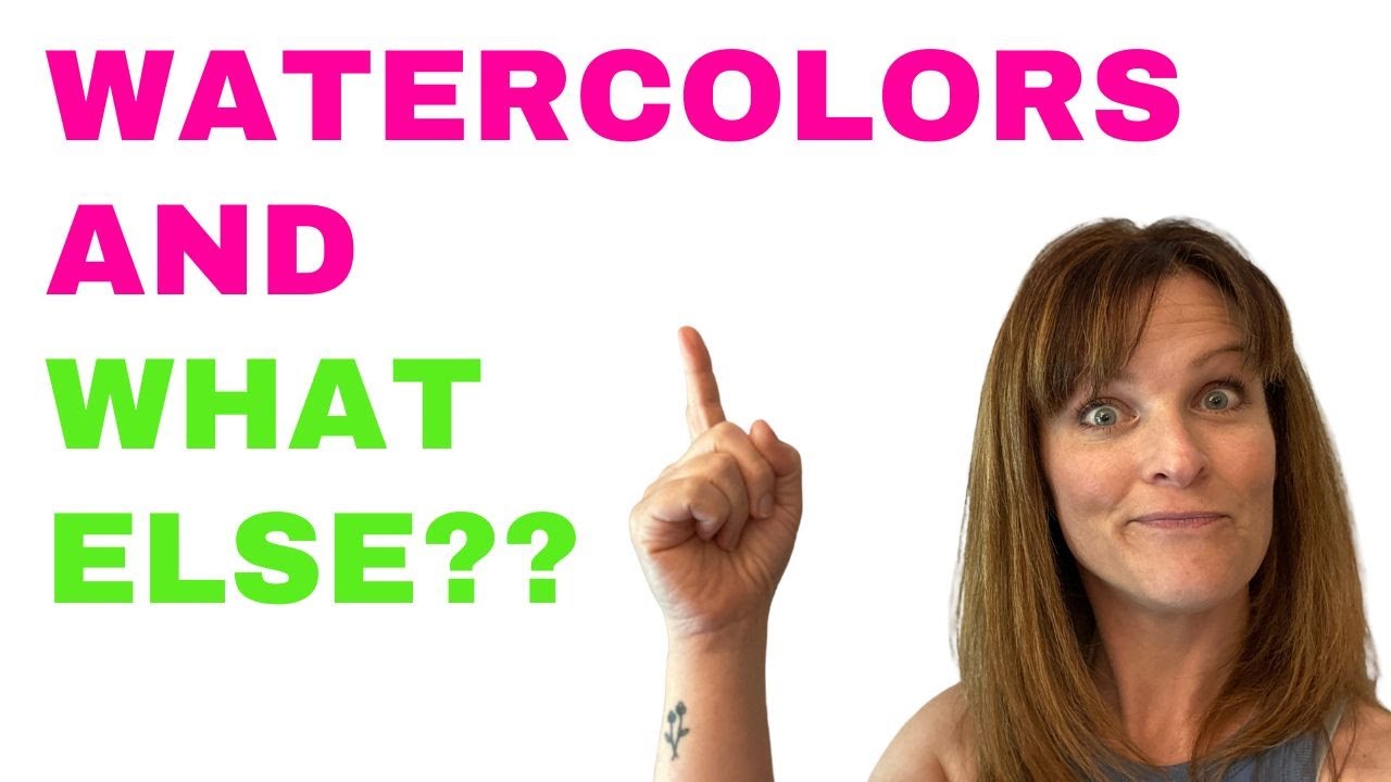 🛑 PREVENT a Mixed Media MESS! THESE Art Supplies + Watercolors Make a Masterpiece!