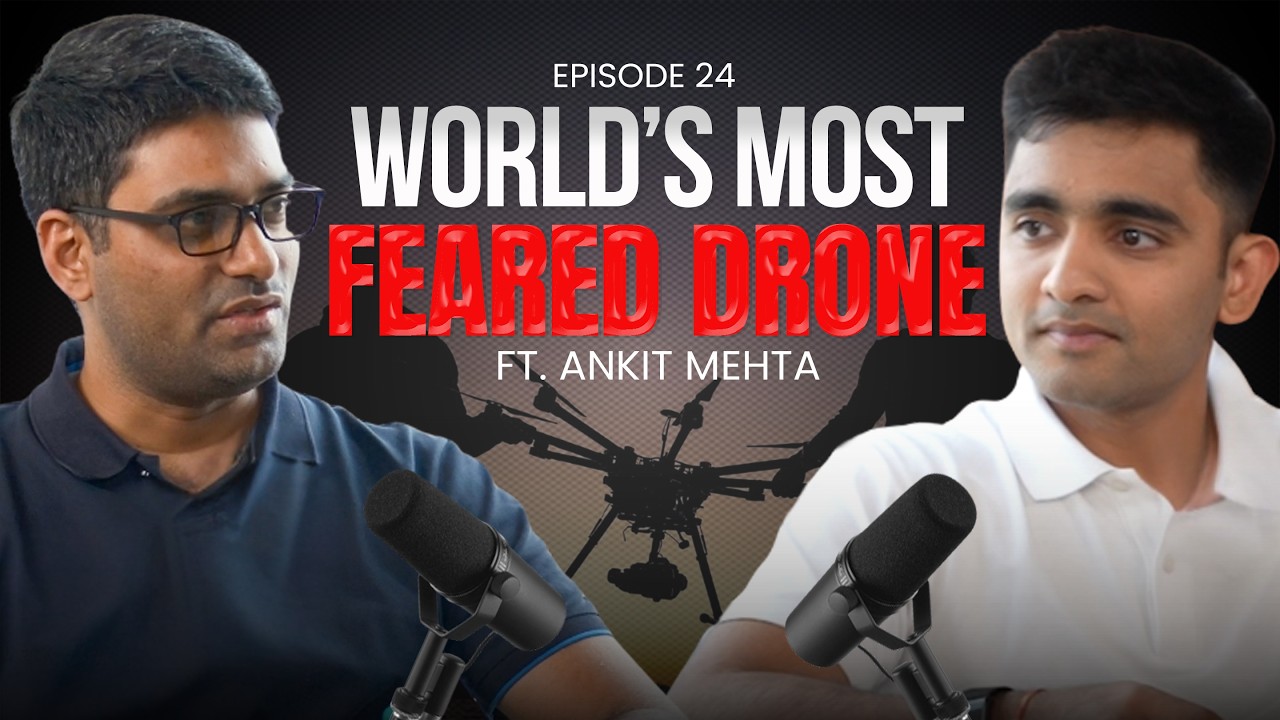 India&rsquo;s AI-Driven Drone Revolution: Building the Future of Defense with IdeaForge | Ft. Ankit Mehta
