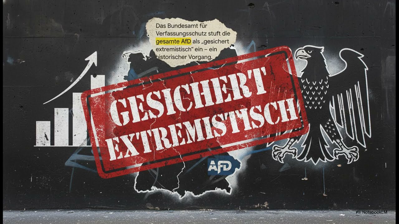 Die AfD, gesichert extremistisch | AfD, Verfassungsschutz, Rechtsstaat