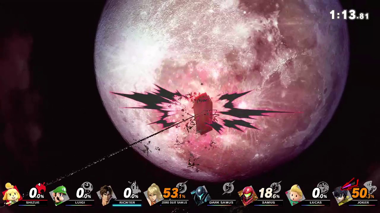 スマブラSP　タイム制乱闘での話　その886