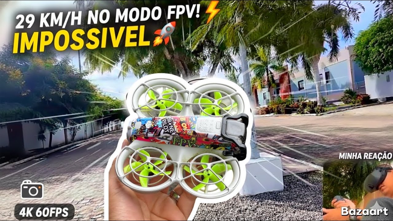 VOO FPV COM O DRONE DJI , NEO 🚁