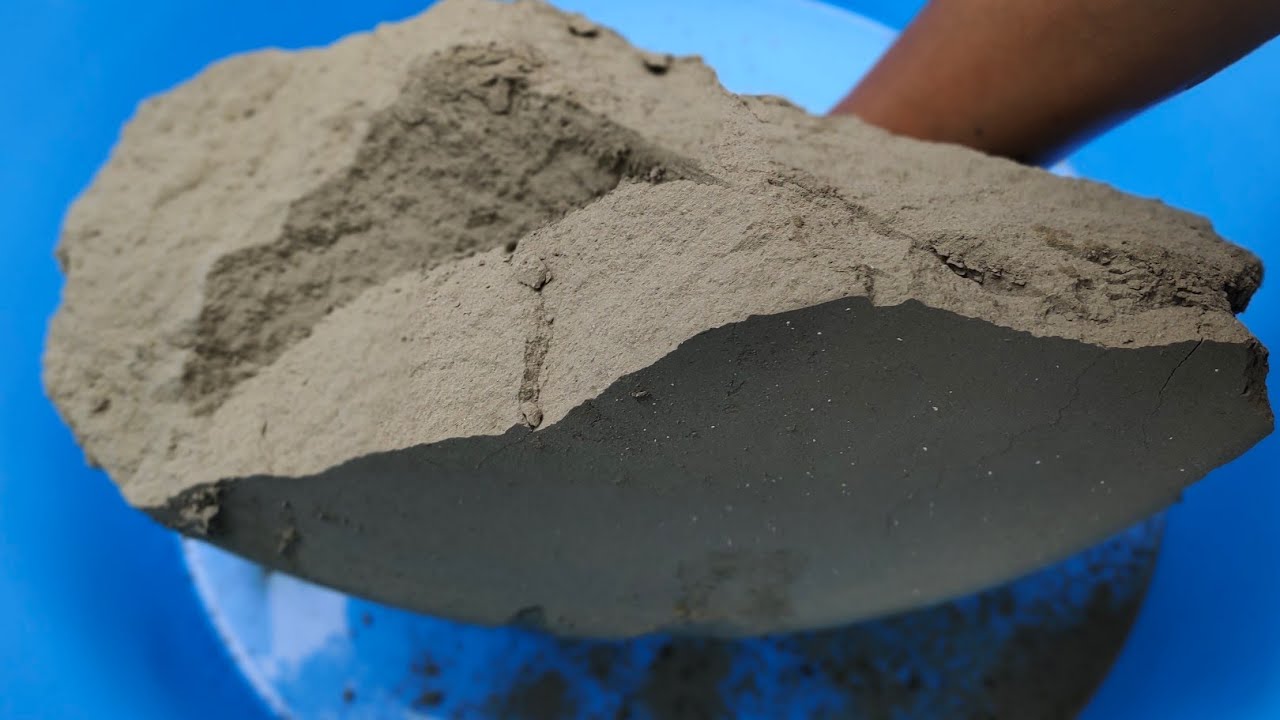 ASMR || Super snappy pure cement 🤤 chunks crumbling 🤤