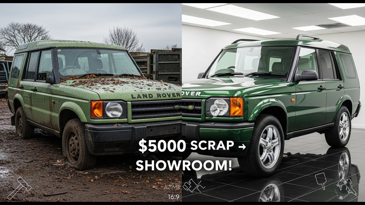Bought for $5000 💥 Abandoned Land Rover Discovery 2003 | Silent ASMR Full Restoration