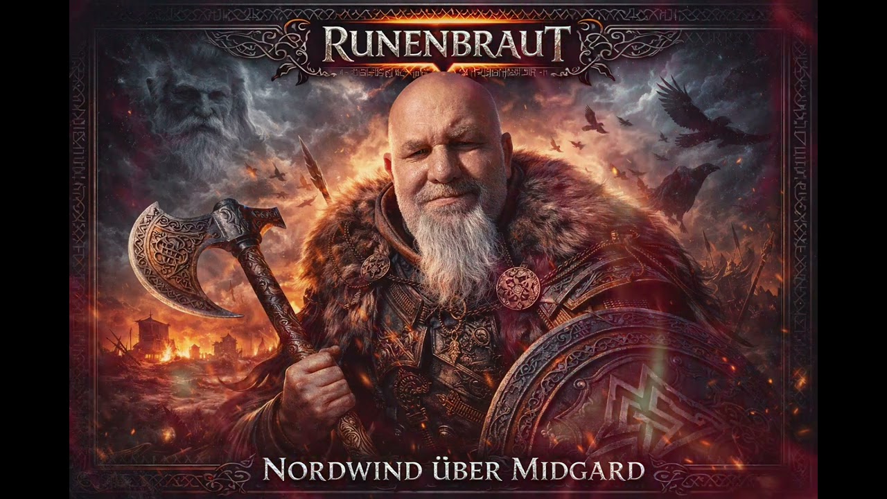 Nordwind über Midgard #Viking #Runenbraut #DeutschrockBraut #Deutschrock 