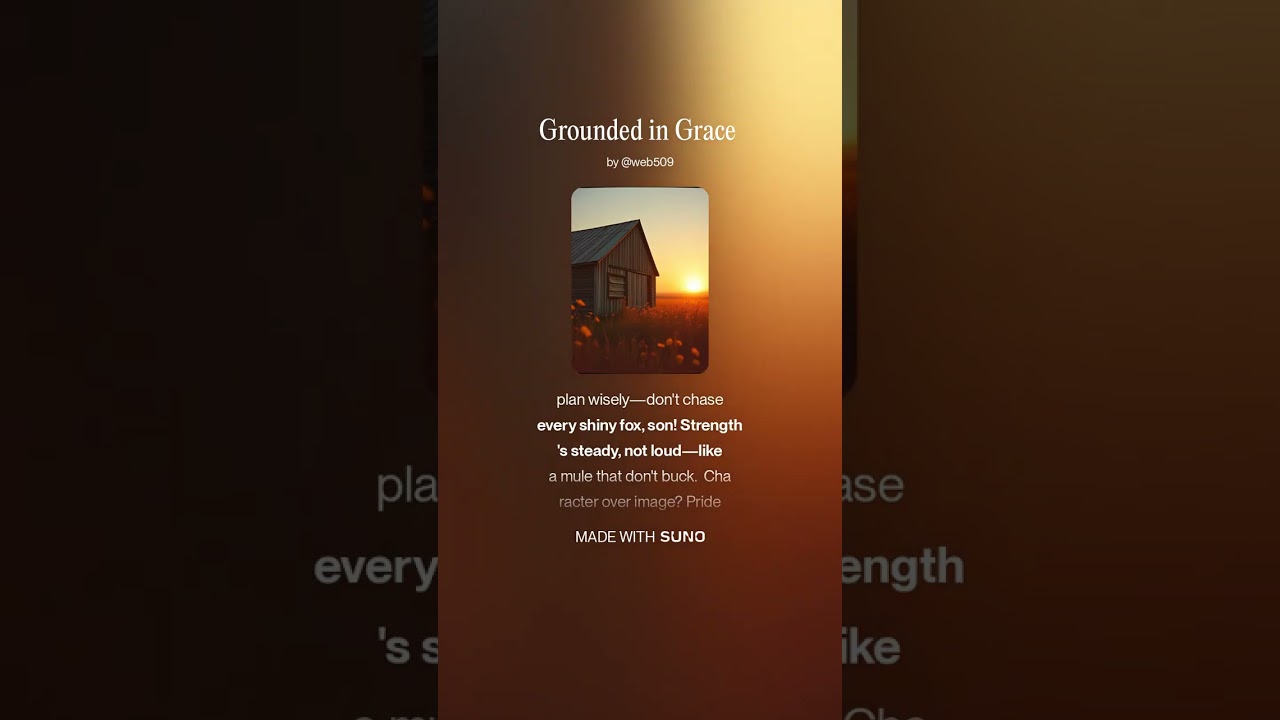 Grounded in Grace