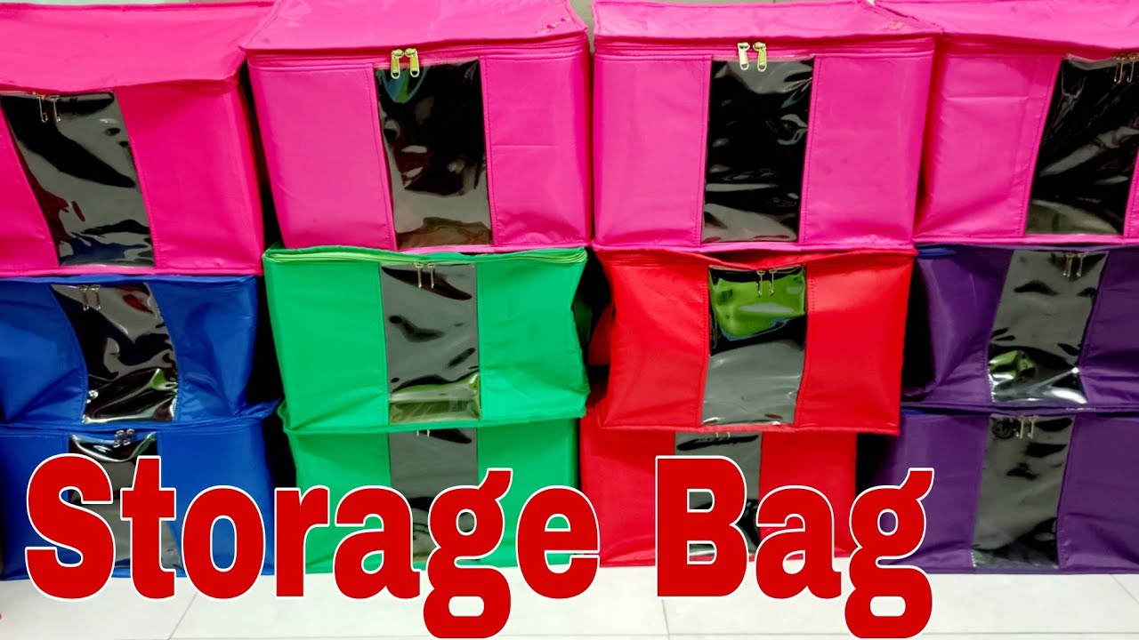 DIY: Multi Purpose Storage Bag, Organizer Bag Tutorial By Anamika Mishra...