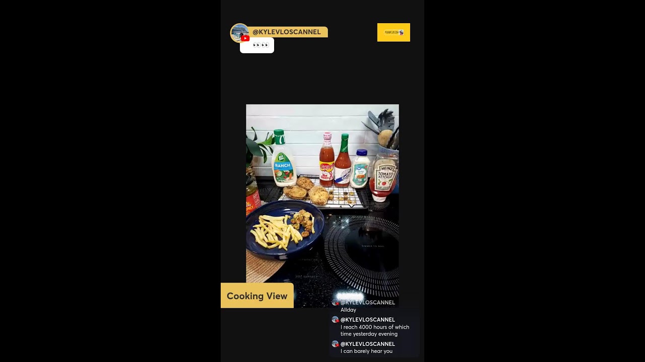 Old-Fashioned Southern Fish Fry & CHAT | LIVE COOKING 📱